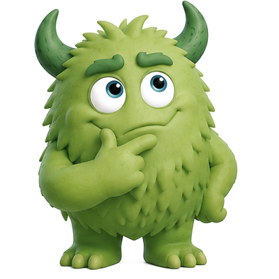 Summy the KiwiSums mascot looking puzzled by legal text